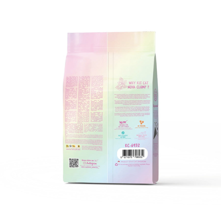 Pack 12 Kit Cat Nova Clump (6 Original y 6 Confetti) 7 L Arena Vegetal para gatos