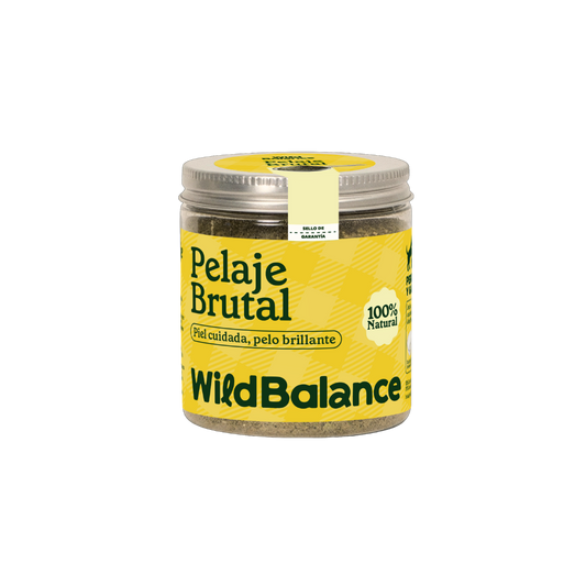Pelaje Brutal Suplemento para mascotas Wild Balance 100 g