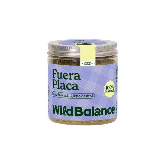 Fuera Placa Suplemento para mascotas Wild Balance 100 g