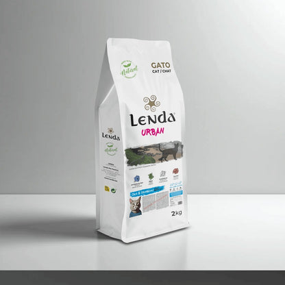 Pienso para Gatos de Interior Esterilizados Urban Lenda 2 kg