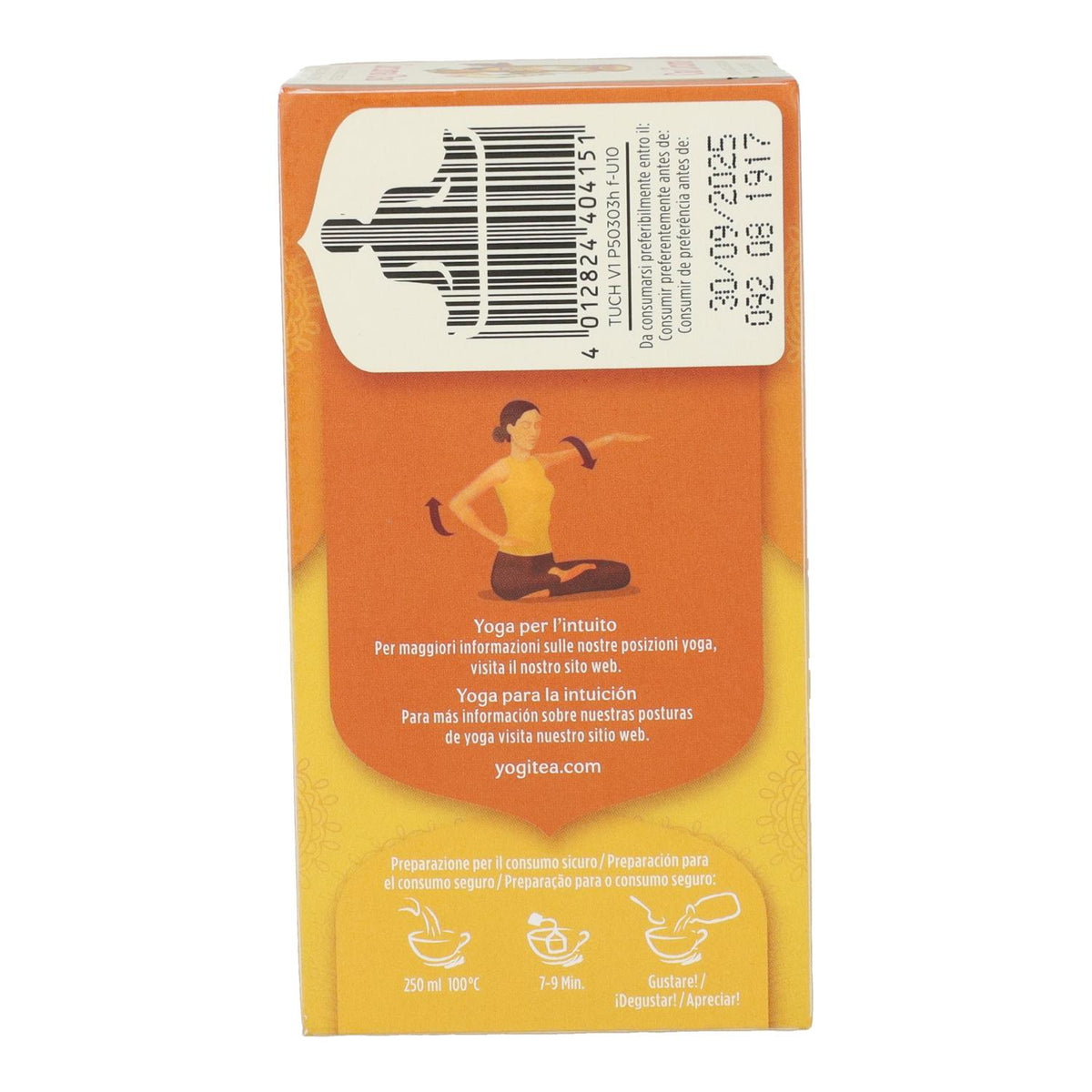 Yogi Tea BIO Chai cúrcuma, 17 bolsitas