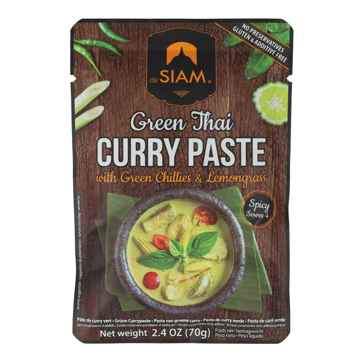 Pasta de Curry Verde Desiam 70 g