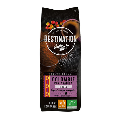 Café molido Colombia Kachalus BIO Destination 250 g