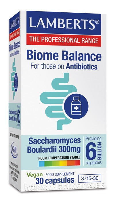 Biome Balance Antibiotics Lamberts 30 cápsulas