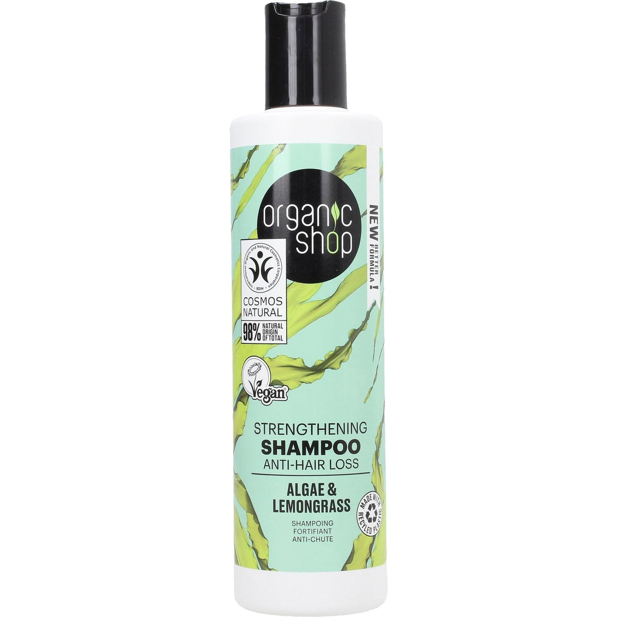 Champú Natural Fortalecedor Laguna Azul Organic Shop 280 ml