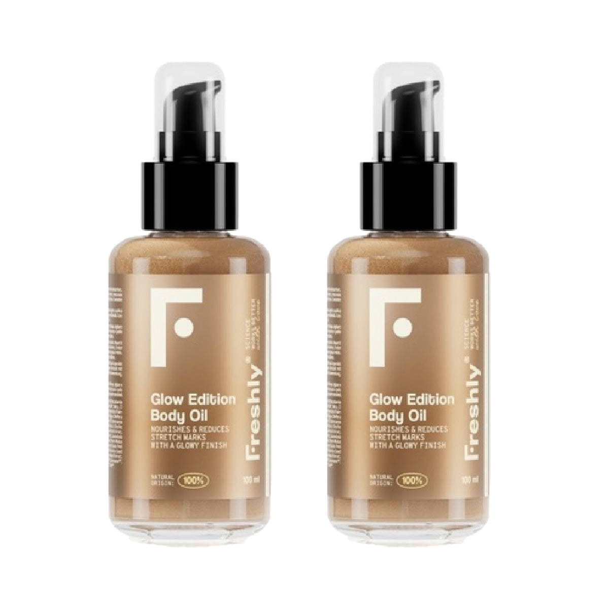 Pack 2x Aceite Corporal Glow Edition Freshly 100ml