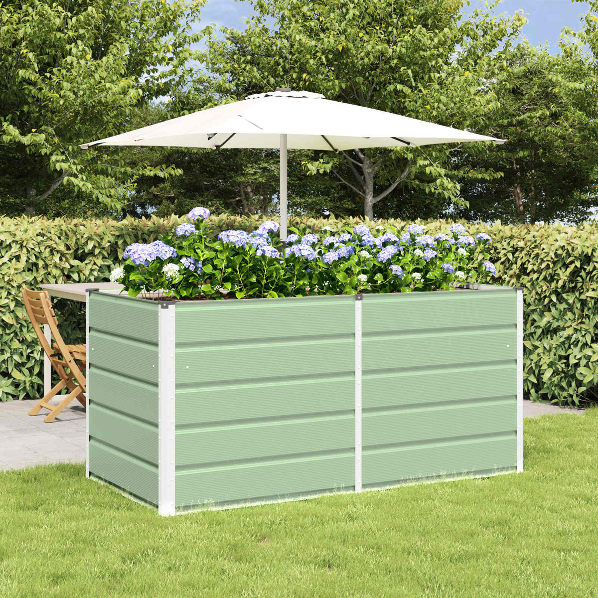 Jardinera Verde 160 X 80 X 75 Cm Acero_1