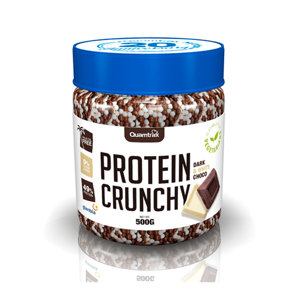 Protein Crunchy 500 Gr Chocolate Negro Y Blanco_0