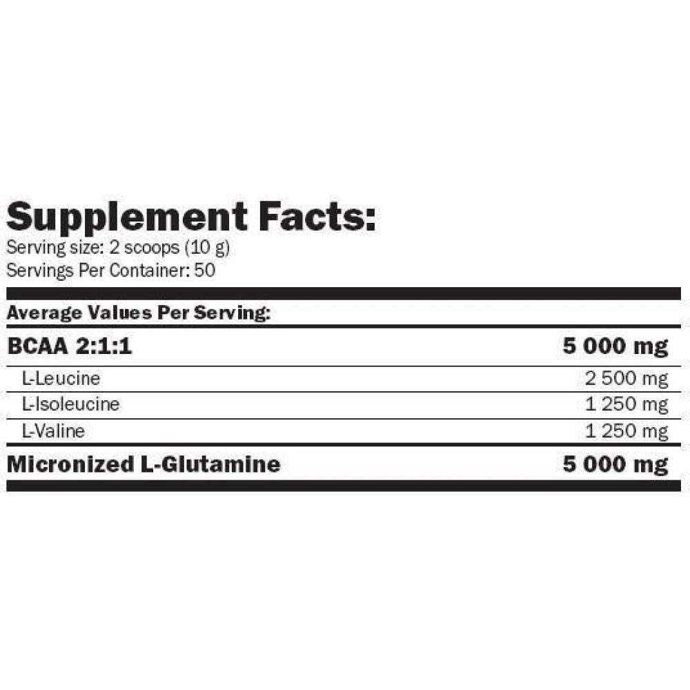 Glutamine + Bcaa 530 Gr_1