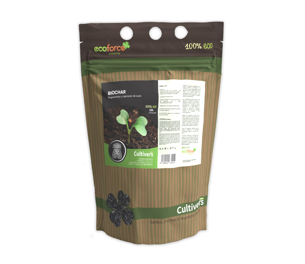 Biochar Carbón Cultivers 20 L_1
