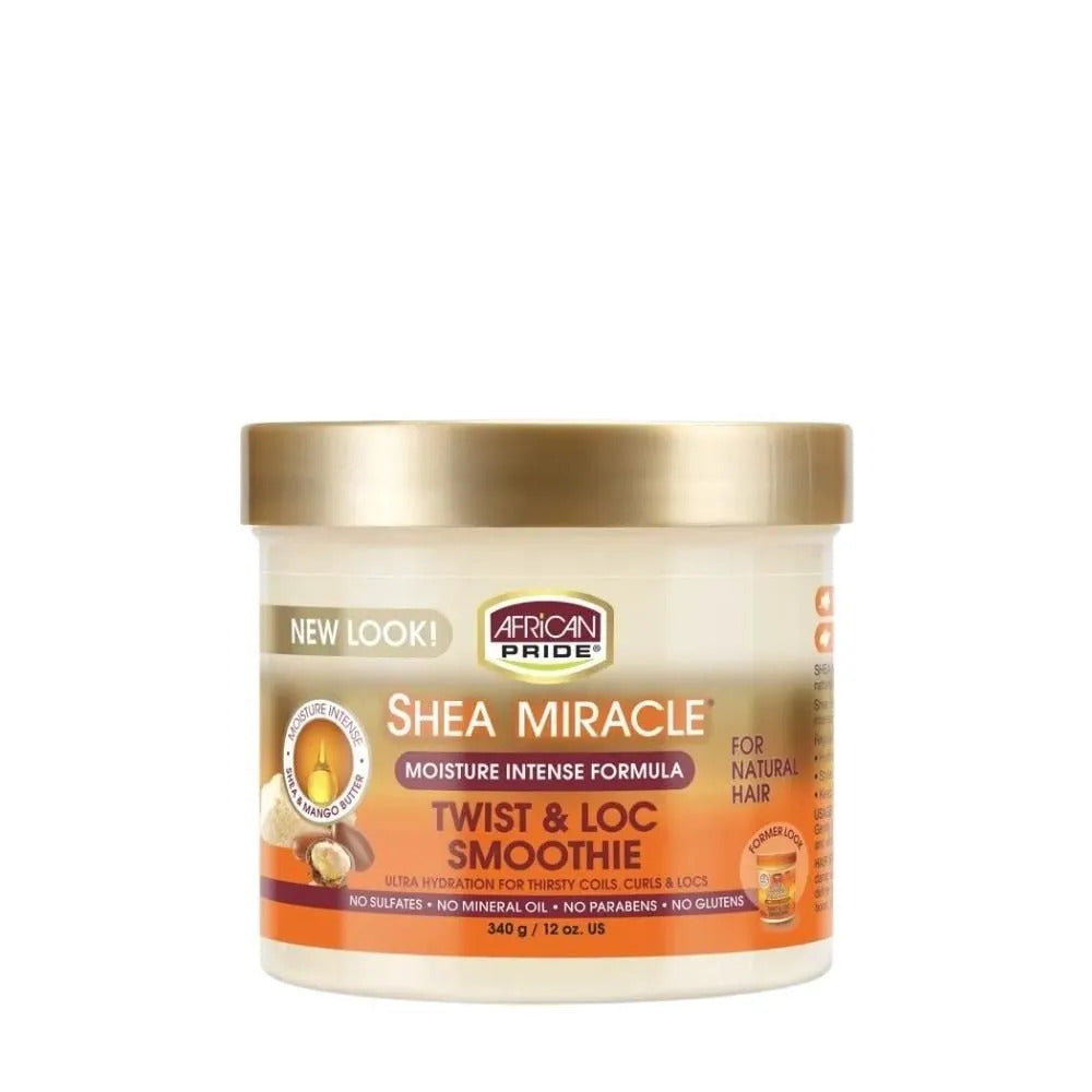 Smoothie Para Trenzas Y Locs African Pride Shea Miracle 340g_0