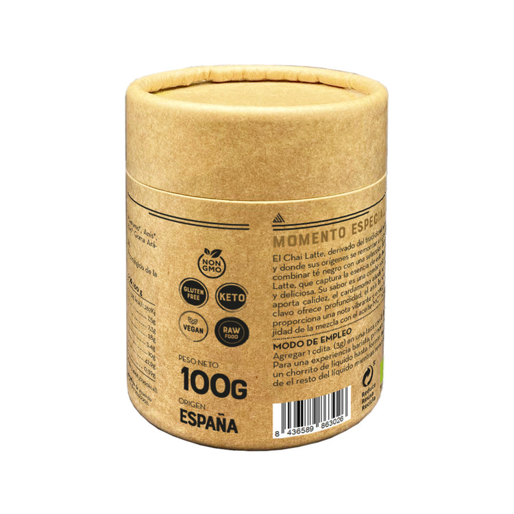 Chai Latte Bio Soluble En Polvo 100g - Orgánica Superfoods_1