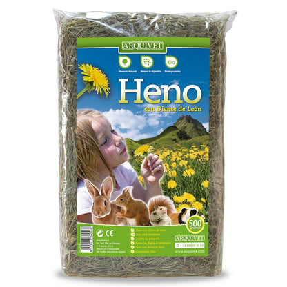 Arquivet Heno con diente de león 500 g
