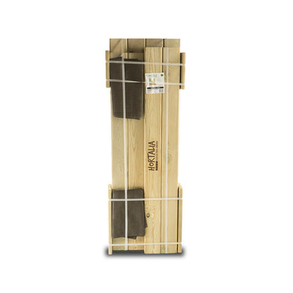 Cajón De Cultivo De Madera Tratada 80x80x40 Cm Box Stairs 80 Hortalia_3