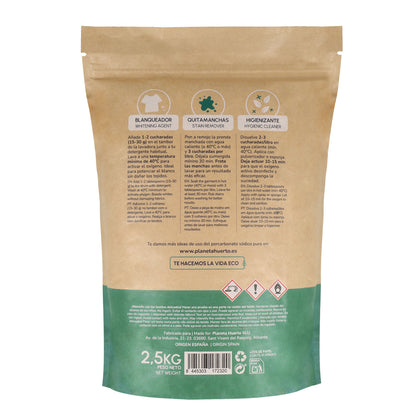 Pack 6x Percarbonato sódico Planeta Huerto 2,5 kg