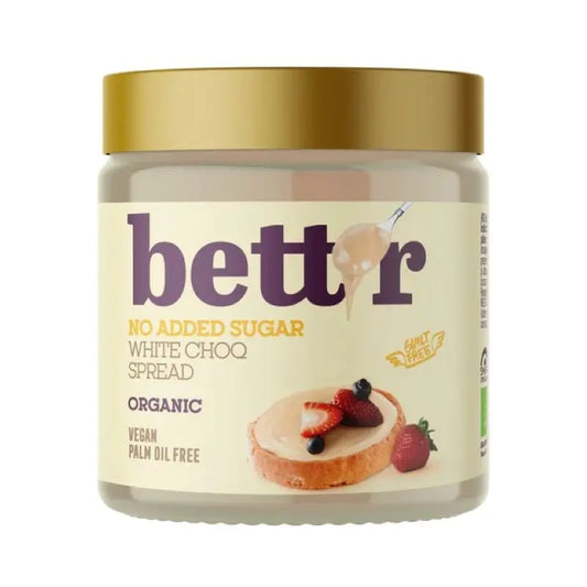 Crema De Chocolate Blanco Sin Azúcar Bett'r 250g Bio_0
