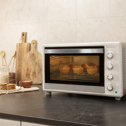 Cecotec Horno De Sobremesa Bake&amp;toast 6090 White Gyro_1
