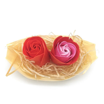 5 Barcas Con Flores Para Regalo Invitados (rojo) - Rosas De Jabón Para Baño Aromático. Detalle Original Para Eventos_2