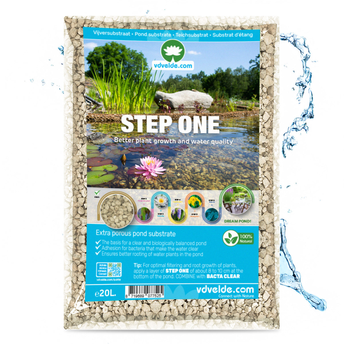 Step One Sustrato Para Estanques 20l - Para Plantas Acuáticas_0