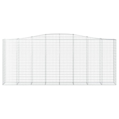 Cestas De Gaviones 4 Uds Forma De Arco Hierro 400x50x160/180 Cm_3