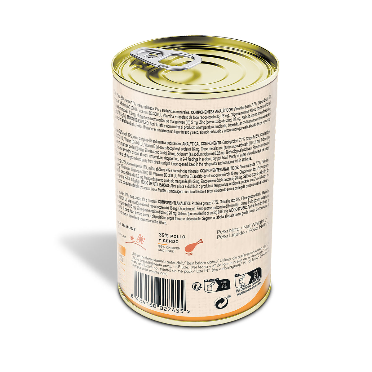 Perrynat Pollo Y Calabaza, 12 Latas X 400gr_1