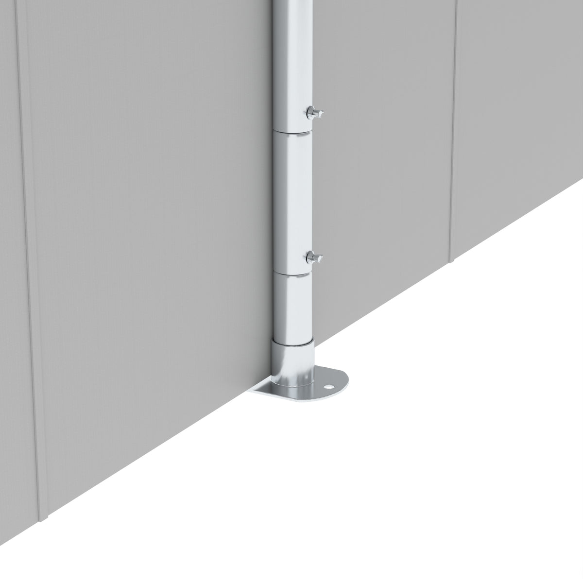 Carpa Para Garaje Outsunny Acero Galvanizado, Pe Blanco 600x295x295 Cm_3
