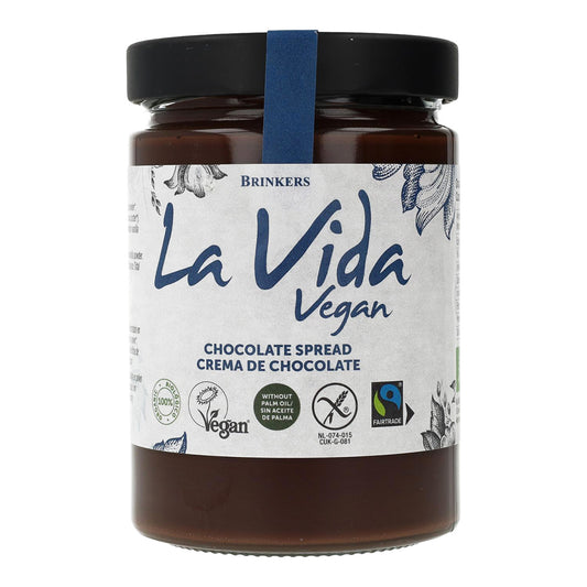 Crema Chocolate Vegana Sin Gluten La Vida Vegan 600 g