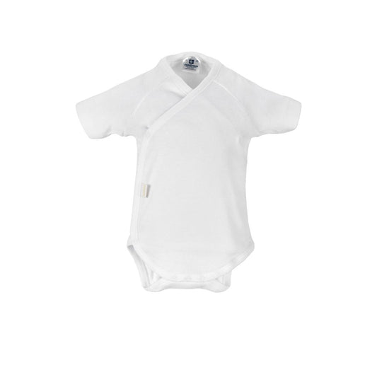 Body para recién nacido de manga corta blanco Cambrass talla 00