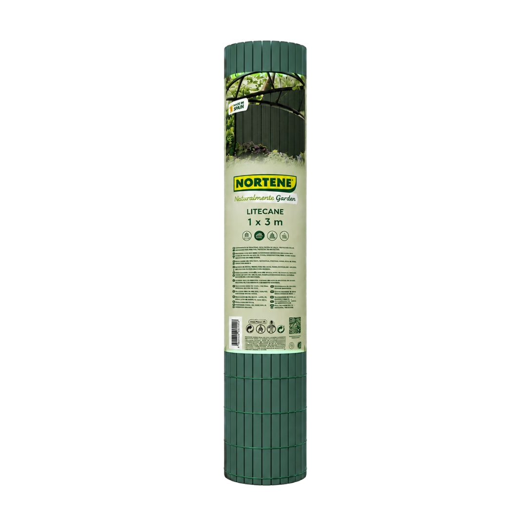 Cañizo Pvc Lite D/c 16mm Verde - Perfecto Para Tus Espacios Exteriores - 2x3 M_0