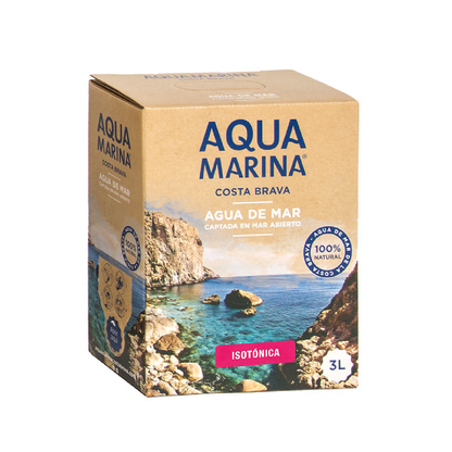 Agua De Mar Isotónica B&amp;B Aquamarina 3 L.