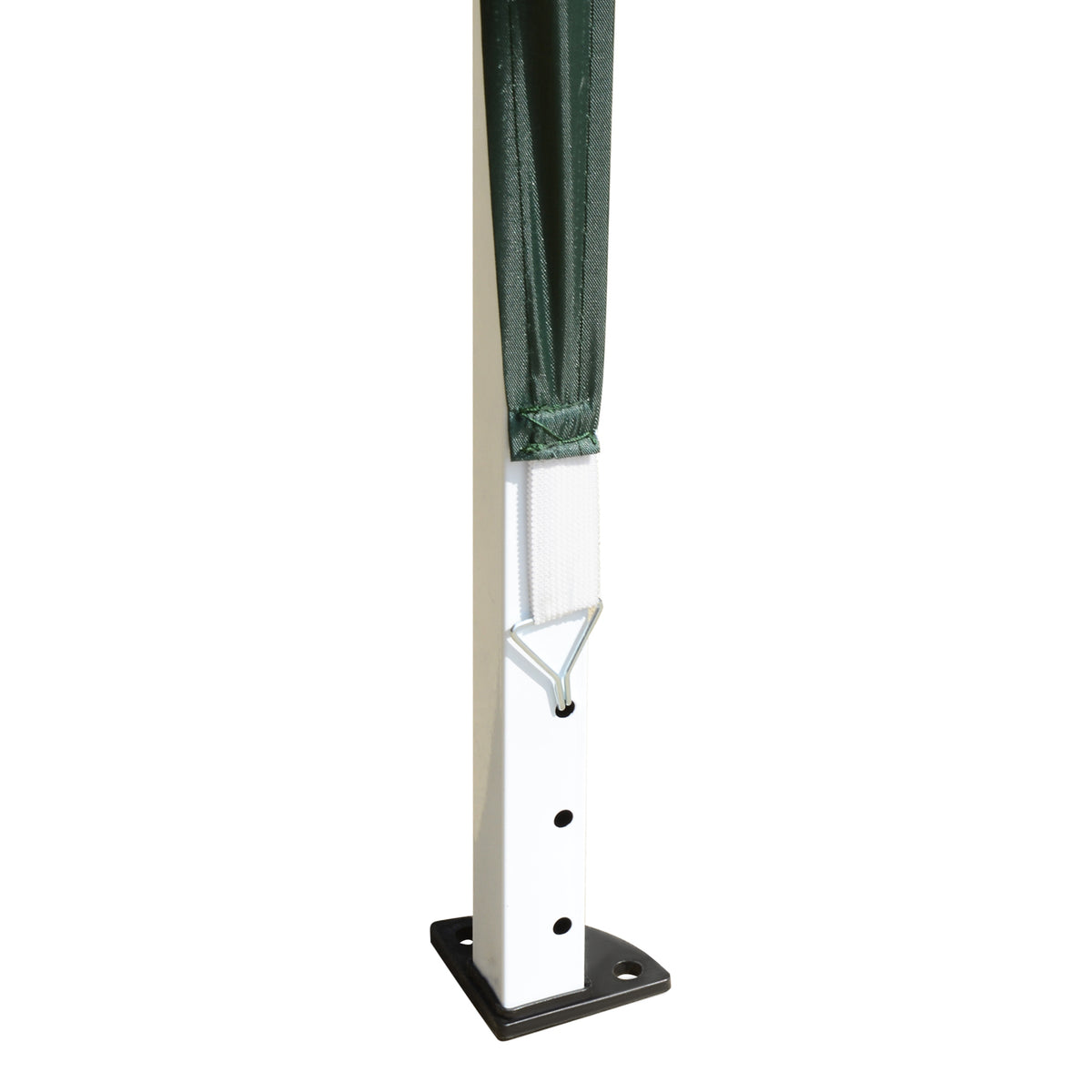 Carpa Plegable Outsunny Acero, Tela Oxford Verde 295x295x255 Cm_4