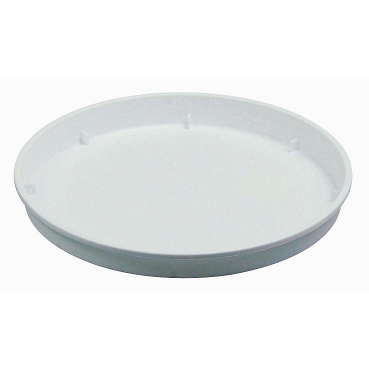 Plato maceta clasic blanco 24 cm
