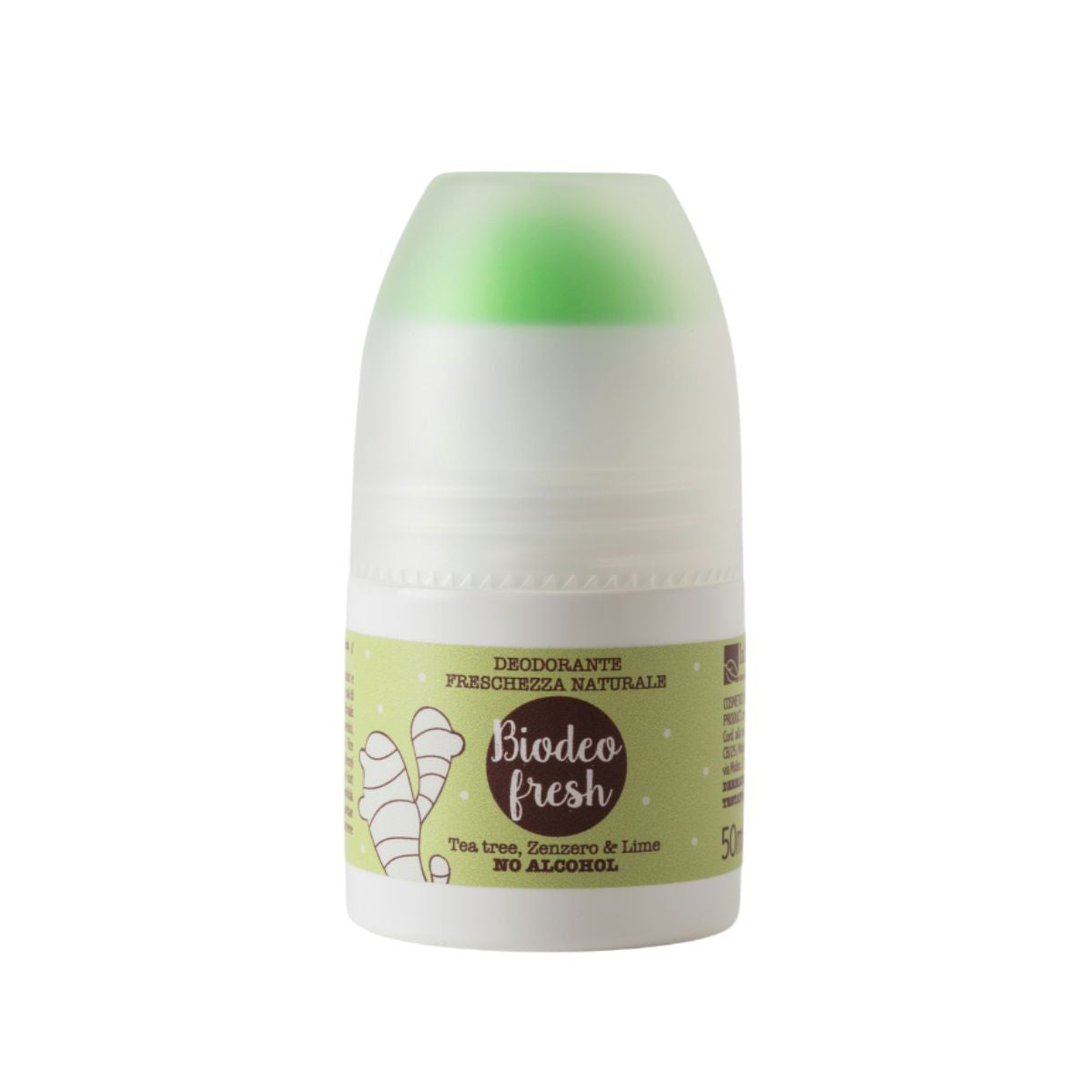 Desodorante Fresh - Árbol de Té, Jengibre, Lima La Saponaria 50ml