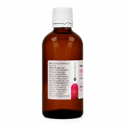 Aceite de Ricino Vegetal prensado en frío Planeta Huerto 100 ml