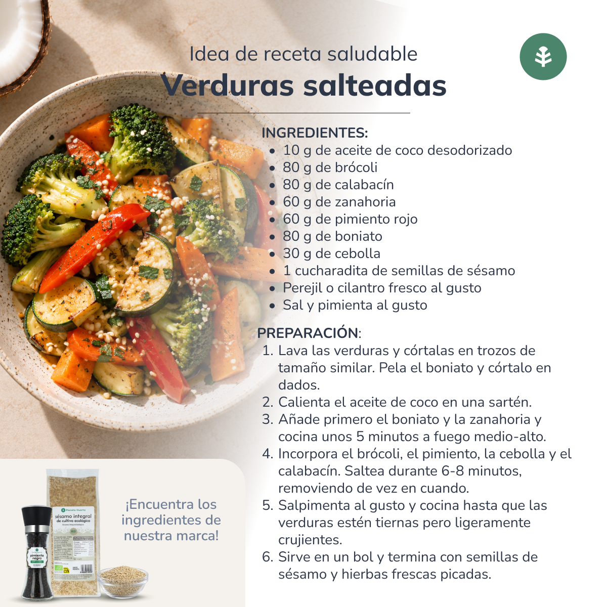Pack 6x Aceite de coco desodorizado ECO Planeta Huerto 500 ml