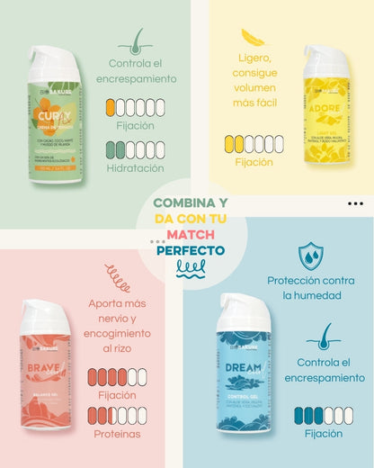 Pack Definición - Combina Los Productos Para Definir Tus Rizos Y Ondas 4 X 100 Ml Bio Sakure_1