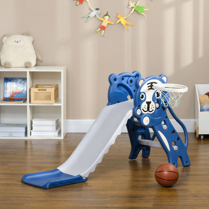 Tobogán Para Niños Aiyaplay Pe Azul 133x60x70 Cm_1