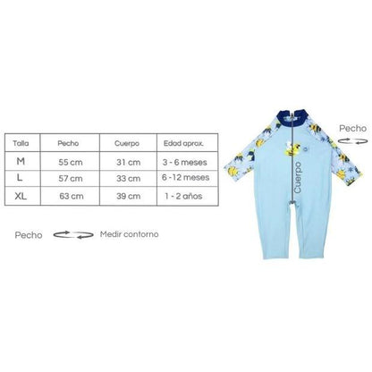 Traje Solar Garden Delight  Splash about Traje Solar Garden Delight L