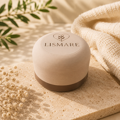 Jabonera para champú sólido con tapa de rosca y drenaje – viaje y gimnasio – Lismare_1