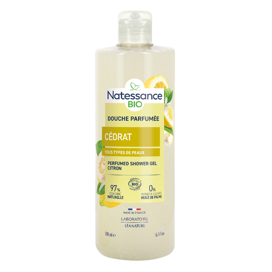 Gel de Ducha de Cidra Natessance 500 ml