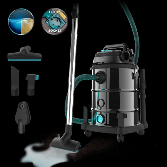 Cecotec Aspirador Trineo Wet&dry Conga Rockstar Wet & Dry Steel Pro Tool Cecotec_0