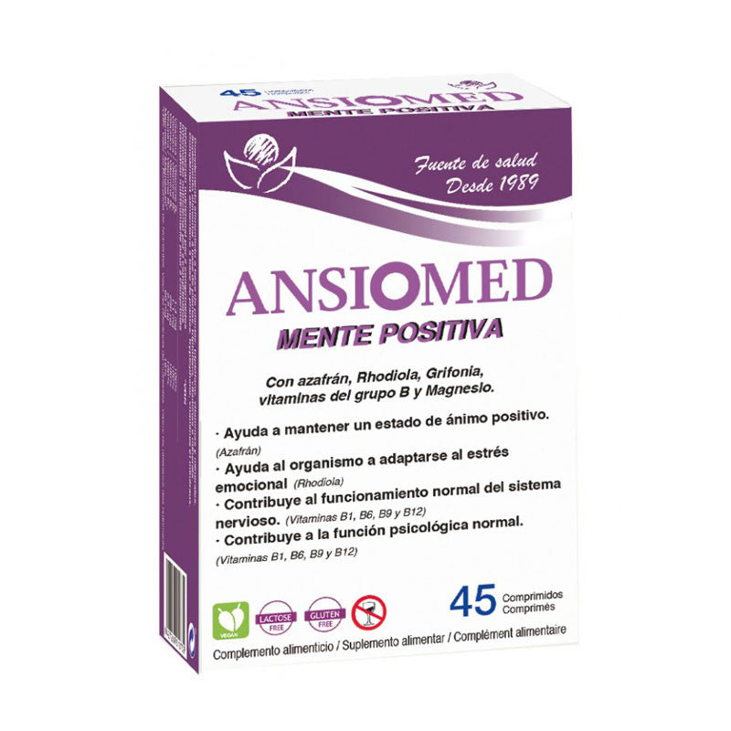 Ansiomed Mente Positiva 45 Comprimidos Bioserum_0