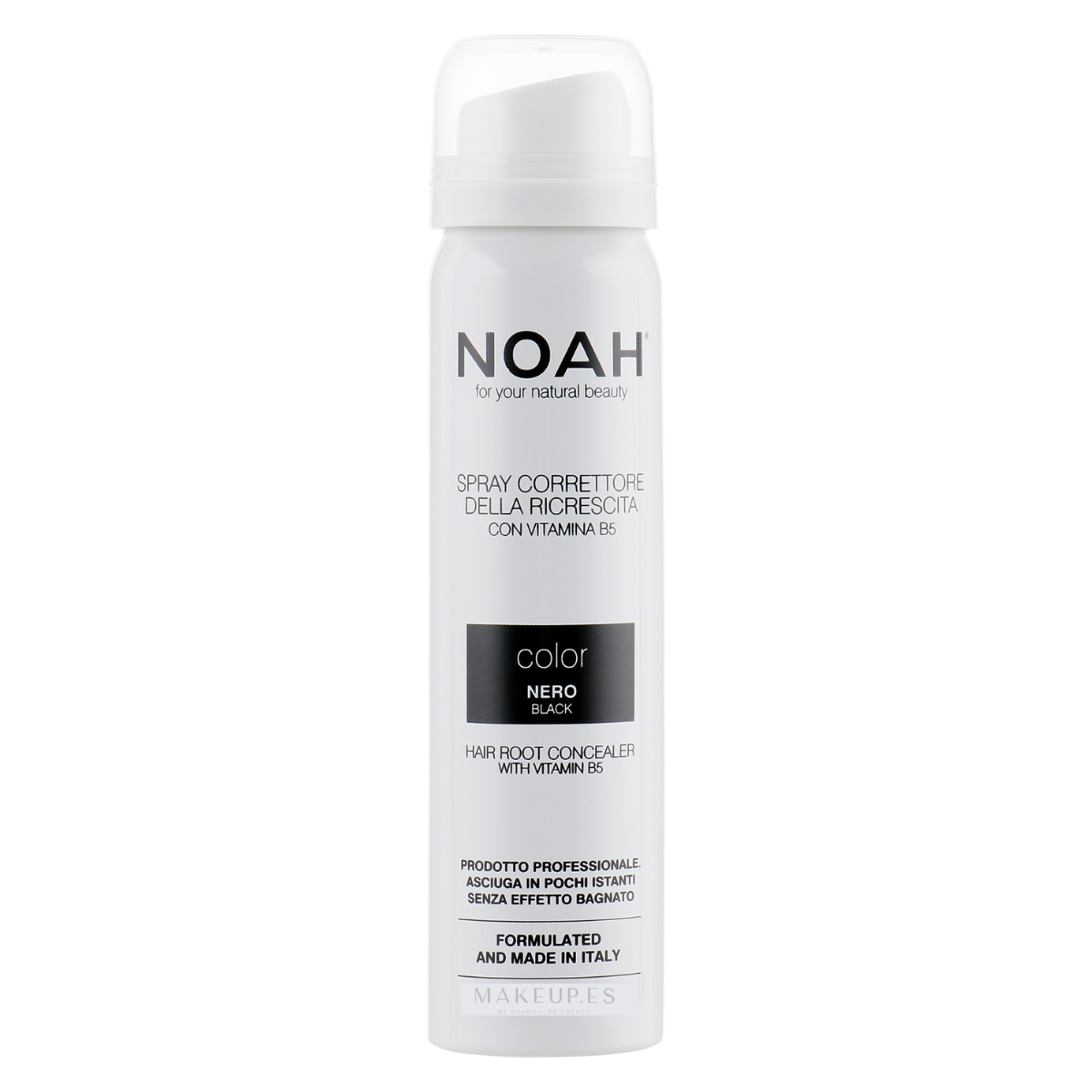 Corrector de raíces capilar negro Noah 75 ml