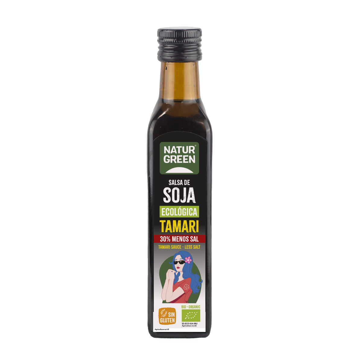 Tamari Contenido Reducido en Sal Bio NaturGreen 250 ml