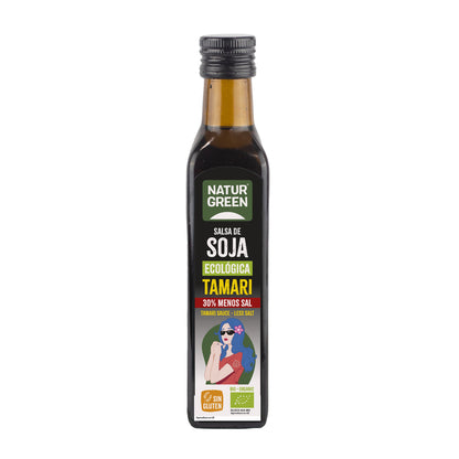Tamari Contenido Reducido en Sal Bio NaturGreen 250 ml