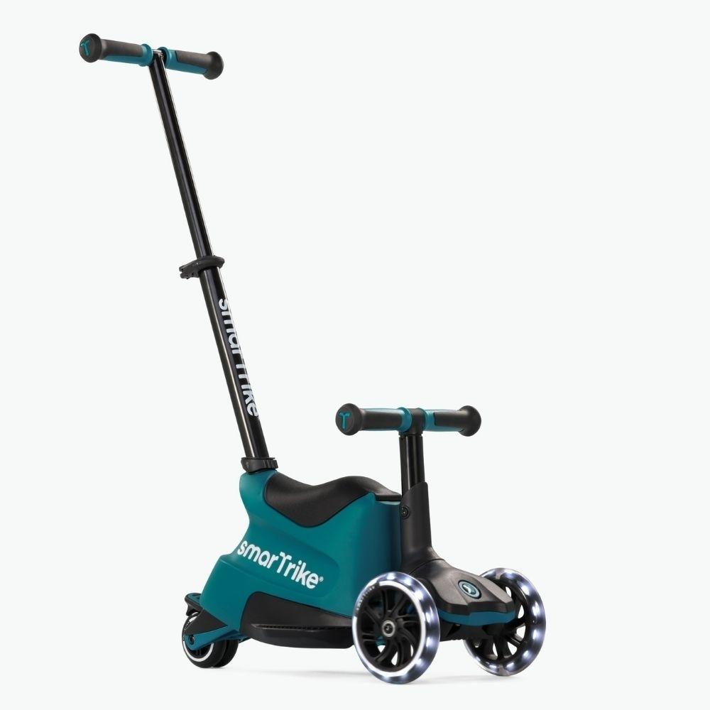 Correpasillos Patinete Evolutivo 5 En 1 Smartrike Xtend Scooter+ride On Teal_0