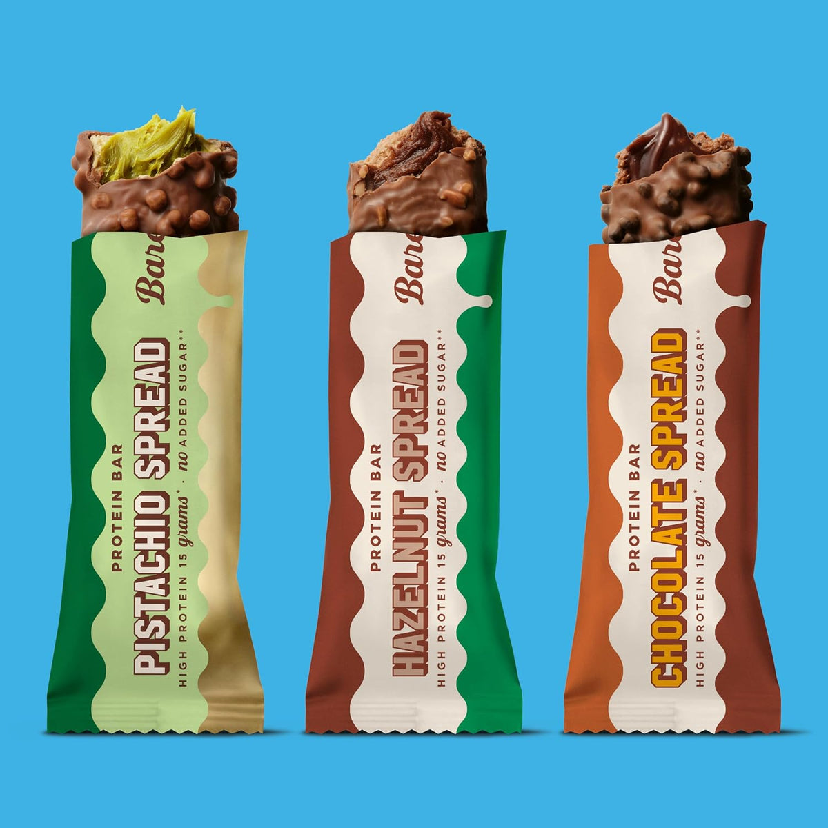 Caja De 12 Barritas De 45gr Sabor Chocolate Spread Barebells_1