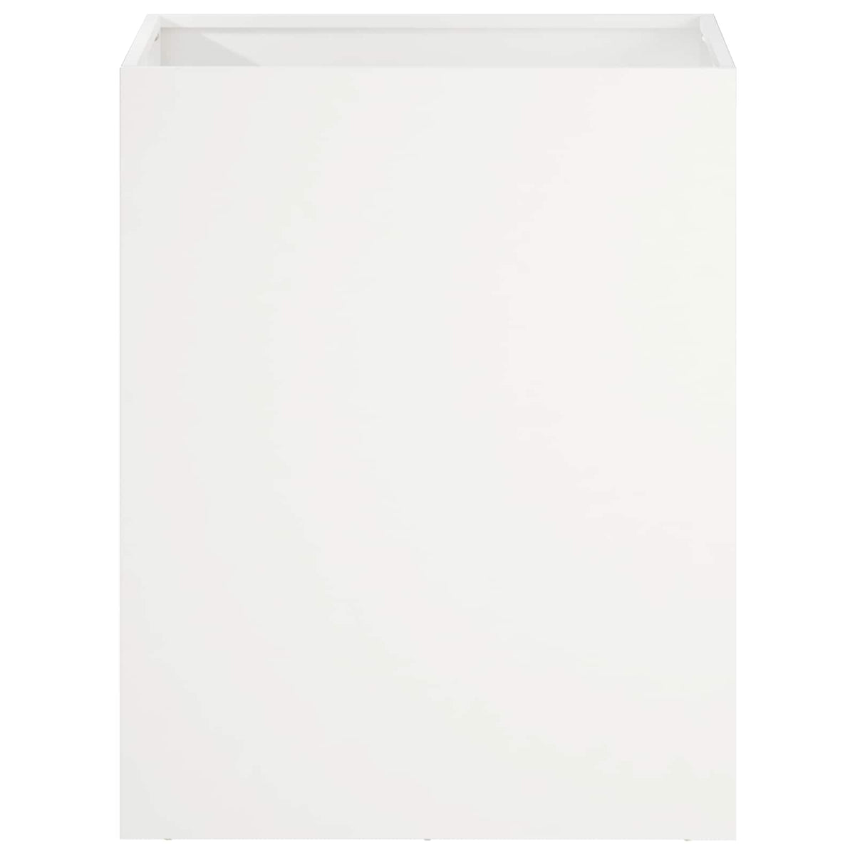 Macetero De Jardín 2 Uds. Blanco 40 X 30 X 50 Cm_3