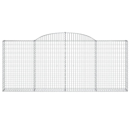 Cestas Gaviones 3 Uds Forma De Arco Hierro 300x30x120/140 Cm_3