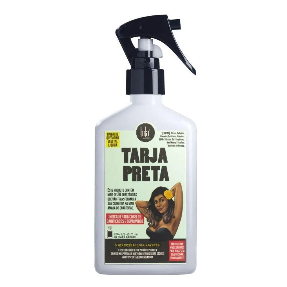 Spray Queratina Vegetal Tarja Preta Lola Cosmetics 250ml_0